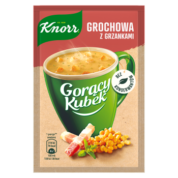 Knorr Gorący Kubek Grochowa z grzankami 21 g