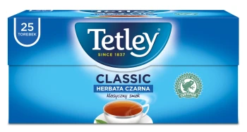 Tetley Classic Herbata czarna 37,5 g (25 torebek)