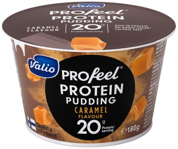 Valio Profeel Pudding Proteinowy 180 G Karmel, Bez Laktozy