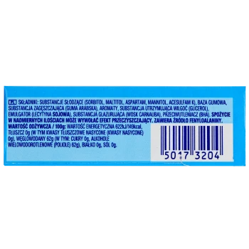 Orbit Peppermint Guma do żucia bez cukru 14 g (10 drażetek)