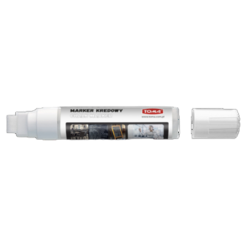 Markery kredowe końcówka 15x8mm białe TO-290 02 TOMA