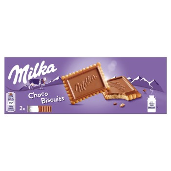 Milka Choco Biscuit Herbatniki z czekoladą 150 g