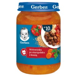 Gerber Wołowinka po staropolsku z kaszą 190 g