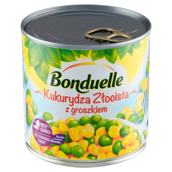 Bonduelle Kukurydza Złocista z groszkiem 340 g