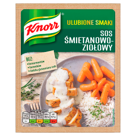 Knorr Ulubione Smaki Sos śmietanowo-ziołowy 29 g
