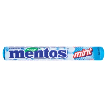 Mentos Mint Drażetki do żucia o smaku miętowym 38 g