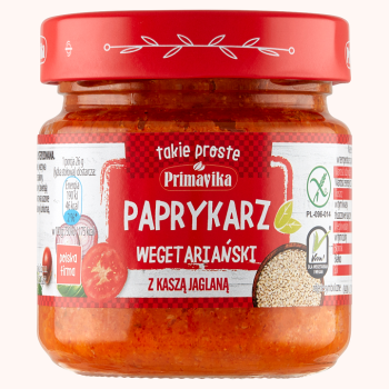 Primavika Paprykarz wegetariański z kaszą jaglaną 160 g