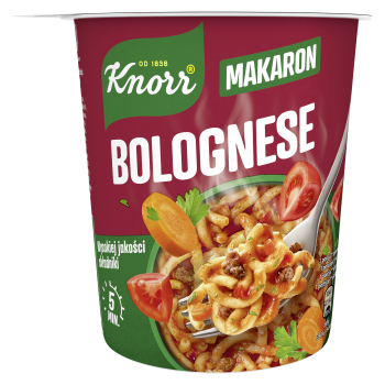 Knorr Gorący Kubek Makaron z sosem bolońskim 56 g