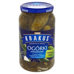 Krakus Ogórki konserwowe 865 g
