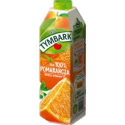 Tymbark Sok 100% Pomarańczowy 1 l
