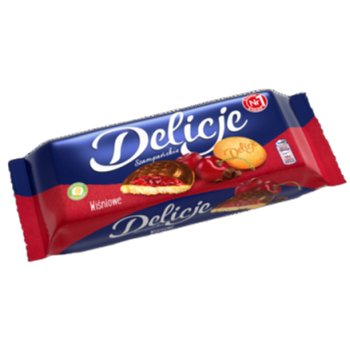 Delicje Szampańskie Wiśniowe 147 g