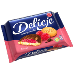 Delicje Szampańskie Malinowe 294 g