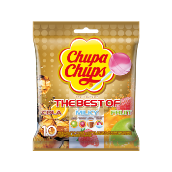 Chupa Chups The Best Of Torebka 10 sztuk 120 g