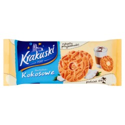 Krakuski Herbatniki kokosowe 168 g