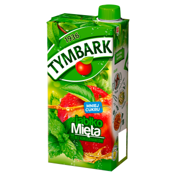 Tymbark Napój Jabłko- Mięta 1 l