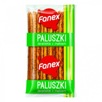 Fanex Paluszki Żerańskie z makiem 100 g