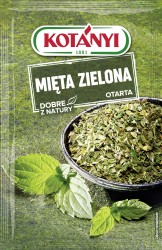 Kotányi Mięta zielona otarta 9 g