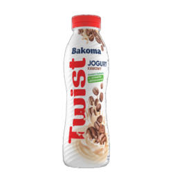 Bakoma Twist Jogurt kawowy 380 g