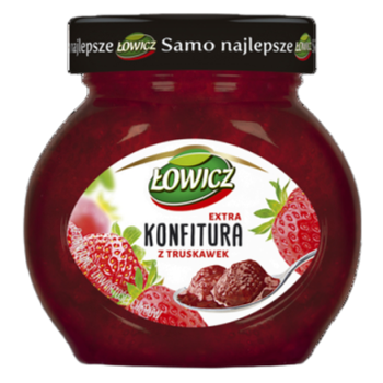 Łowicz Konfitura Truskawkowa 240 g