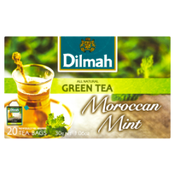 Dilmah Zielona herbata z liśćmi mięty 30 g (20 torebek)