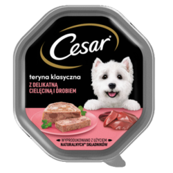 Cesar Tacka Z Delikatną Cielęciną I Drobiem 150G