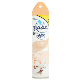 Glade by Brise Satynowy kwiat wanilii Odświeżacz powietrza w aerozolu 300 ml