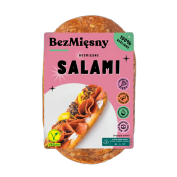 Bezmięsny Mięsny Wegańskie salami 100 g