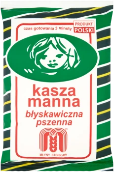 Młyny Stoisław Kasza manna błyskawiczna pszenna 500 g