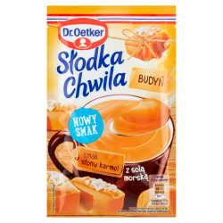 Dr. Oetker Słodka Chwila Budyń smak słony karmel 43 g