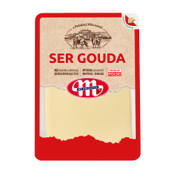Mlekovita Ser Gouda w plastrach 150 g