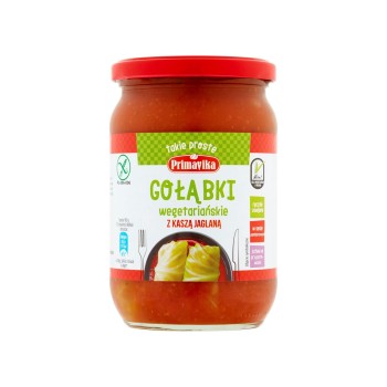 Primavika Gołąbki wegetariańskie z kaszą jaglaną BEZGL 480 g