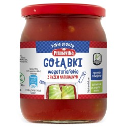 Primavika Gołąbki wegetariańskie z ryżem naturalnym BEZGL 480 g