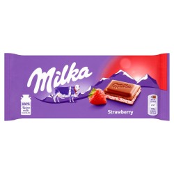 Milka Hit Strawberry 100 g