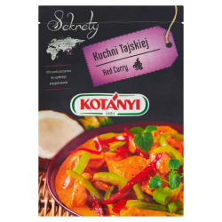Kotányi Sekrety Kuchni Tajskiej Red Curry Mieszanka przypraw 20 g