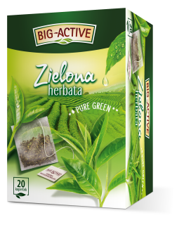 Big-Active - Herbata Zielona Pure Green (Ekspresowa) (20Tb X 1,5G)