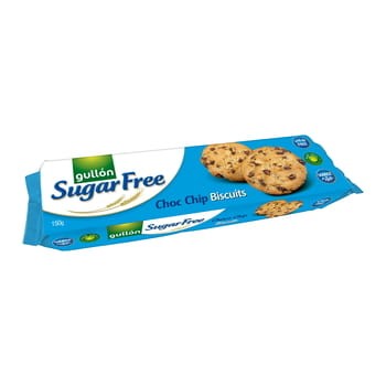 Gullon Ciastka Z Kawałkami Czekolady Choc Chips 150 G, Bezcukrowe.