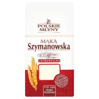 Polskie Młyny Mąka Szymanowska pszenna uniwersalna typ 480 1 kg