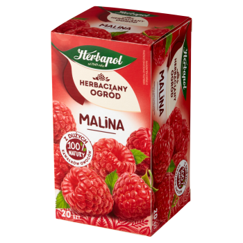 Herbapol Herbaciany Ogród Malina Herbatka owocowo-ziołowa 60 g (20 torebek)