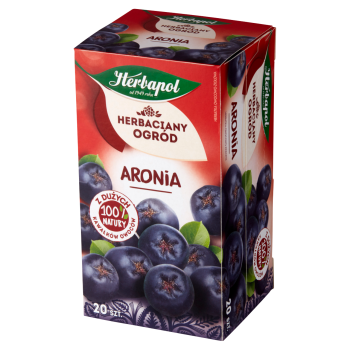 Herbapol Herbaciany Ogród Aronia Herbatka owocowo-ziołowa 70 g (20 torebek)