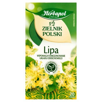 Herbapol Zielnik Polski Lipa Herbatka ziołowa 30 g (20 saszetek)