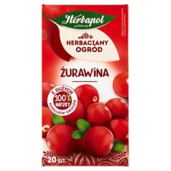 Herbapol Herbaciany Ogród Żurawina Herbatka owocowo-ziołowa 50 g (20 torebek)