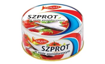Graal Szprot w sosie pomidorowym 300 g