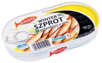 Graal Szprot Winter w oleju 170 g