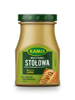 Kamis Musztarda stołowa 185 g