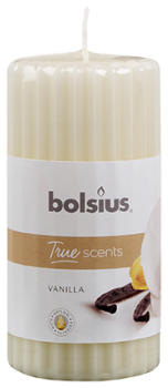 Bolsius True Scents Wanilia Świeca pieńkowa zapachowa 120/58