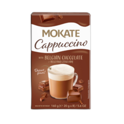 Mokate Cappuccino z belgijską czekoladą 160 g (8 x 20 g)