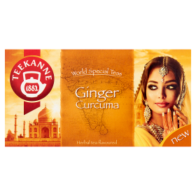 Teekanne World Special Teas Mieszanka herbatek ziołowych o smaku imbiru i kurkumy 35 g (20 x 1,75 g)