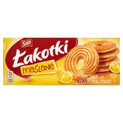 San Łakotki maślane Herbatniki 168 g