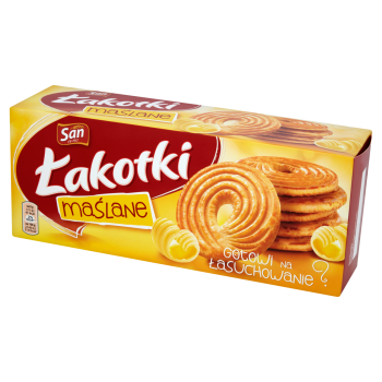 San Łakotki maślane Herbatniki 168 g
