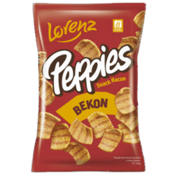 Peppies Chrupki ziemniaczano-pszenne o smaku bekonu 100 g